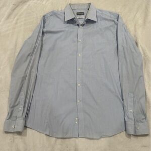 Michael Kors Men's Light Blue Dress Shirt